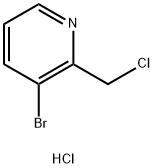 2-(氯甲基)-3-溴吡啶盐酸盐 结构式