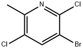 3-BroMo-2,5-dichloro-6-Methylpyridine 结构式