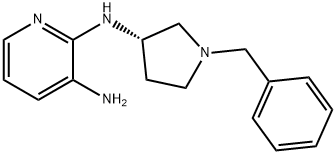 (S)-N2-(1-Benzylpyrrolidin-3-yl)pyridine-2,3-diaMine 结构式