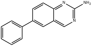 6-苯基喹唑啉-2-胺 结构式