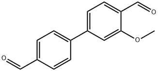 4-(4-ForMylphenyl)-2-Methoxybenzaldehyde 结构式