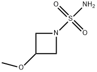 3-Methoxyazetidine-1-sulfonaMide 结构式