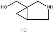 3-氮杂双环[3.1.0]己烷-1-甲醇盐酸盐 结构式