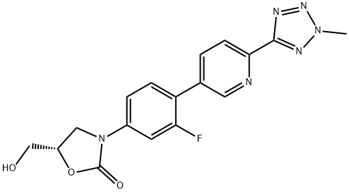 泰地唑胺杂质 A 结构式