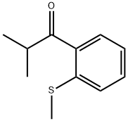 2-甲基-1-[2-(甲硫基)苯基]-1-丙酮 结构式