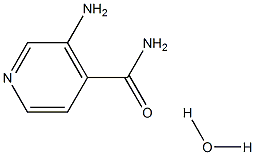 3-氨基异烟酰胺一水化物 结构式