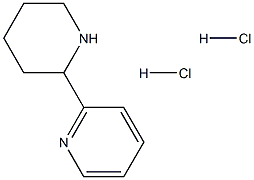 2-(哌啶-2-基)吡啶二盐酸盐 结构式