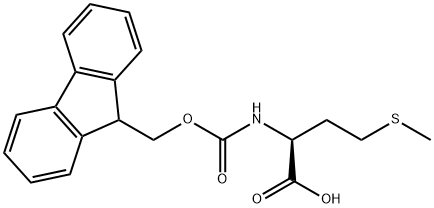 FMOC-DL-蛋氨酸 结构式