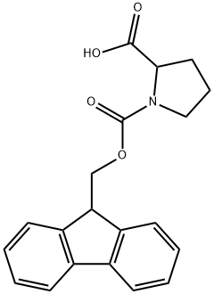 FMOC-DL-脯氨酸 结构式