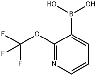 (2-(TRIFLUOROMETHOXY)PYRIDIN-3-YL)BORONIC ACID 结构式