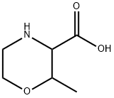 2-甲基-3-吗啉羧酸 结构式
