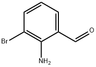 2-氨基-3-溴苯甲醛 结构式