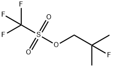 2-Fluoro-2-Methylpropyl trifluoroMethanesulfonate 结构式