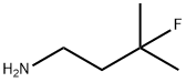 3-氟-3-甲基丁-1-胺 结构式