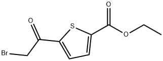 5-(2-BroMo-acetyl)-thiophene-2-carboxylic acidethyl ester 结构式