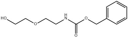[2-(2-羟基乙氧基)-乙基]-氨基甲酸苄基酯 结构式