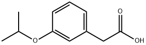 2-[3-(丙烷-2-氧基)苯基]乙酸 结构式