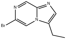 6-溴-3-乙基-吲哚[1,2-A]吡嗪 结构式