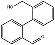 [1,1'-Biphenyl]-2-carboxaldehyde, 2'-(hydroxyMethyl)- 结构式