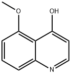 5-甲氧基喹啉-4-醇 结构式