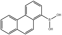 1-菲基硼酸 结构式