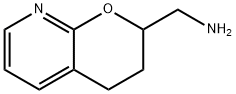 (3,4-Dihydro-2H-pyrano[2,3-b]pyridin-2-yl)MethanaMine 结构式
