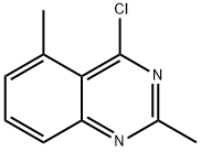 4-氯-2,5-二甲基喹唑啉 结构式