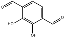 2,3-二羟基对苯二甲醛 结构式