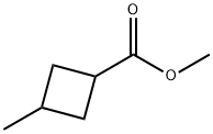 3-甲基环丁烷甲酸甲酯 结构式