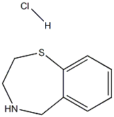 2,3,4,5-四氢-1,4-苯并硫氮杂盐酸盐 结构式