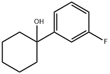 1-(3-氟苯基)环己醇 结构式