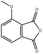 4-甲氧基-1,3-异苯并呋喃二酮 结构式