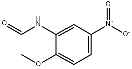 2-甲氧基-5-硝基甲酰苯胺 结构式