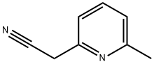 2-(6-甲基吡啶-2-基)乙腈 结构式