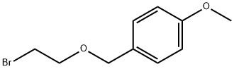 1-[(2-溴乙氧基)甲基]-4-甲氧基苯 结构式