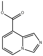 咪唑并[1,5-A]吡啶-8-甲酸甲酯 结构式