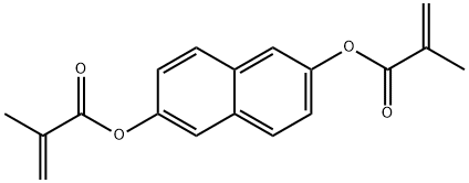 2,6-萘二基二异丁烯酸酯 结构式