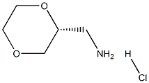 (R)-(1,4-二氧六环-2-基)甲胺 盐酸盐 结构式