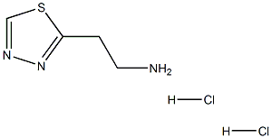 1,3,4-Thiadiazole-2-ethylaMine dihydrochloride 结构式