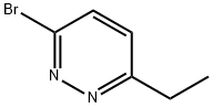 3-溴-6-乙基哒嗪 结构式