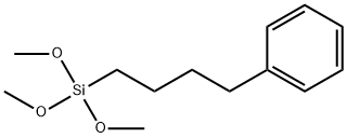 4-苯基丁基三甲氧基硅烷 结构式
