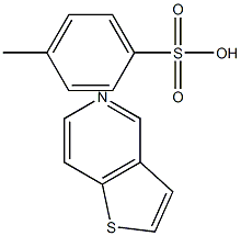 Thieno[3,2-c]pyridine 4-Methylbenzenesulfonate 结构式