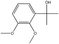 2-(2,3-二甲氧苯基)丙-2-醇 结构式