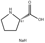 L-脯氨酸钠盐 结构式