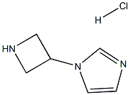 1-(氮杂环丁烷-3-基)-1H-咪唑盐酸盐 结构式