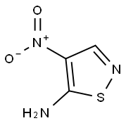 4-硝基异噻唑-5-胺 结构式