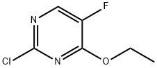 2-Chloro-4-ethoxy-5-fluoropyriMidine 结构式