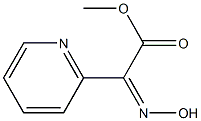 2-羟亚氨基-2-(吡啶-2-基)乙酸甲酯 结构式