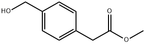 4-(羟基甲基)苯乙酸甲酯 结构式