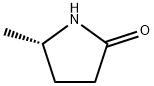 (S)-5-甲基吡咯烷-2-酮 结构式